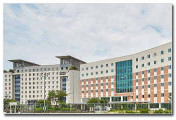 나사렛대학교 나눔품성생활관 전경